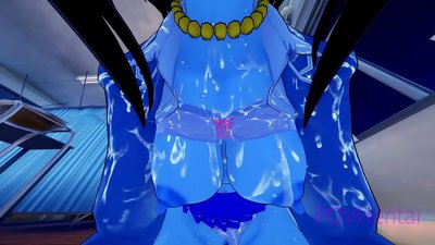 الوحش فتاة أوندد